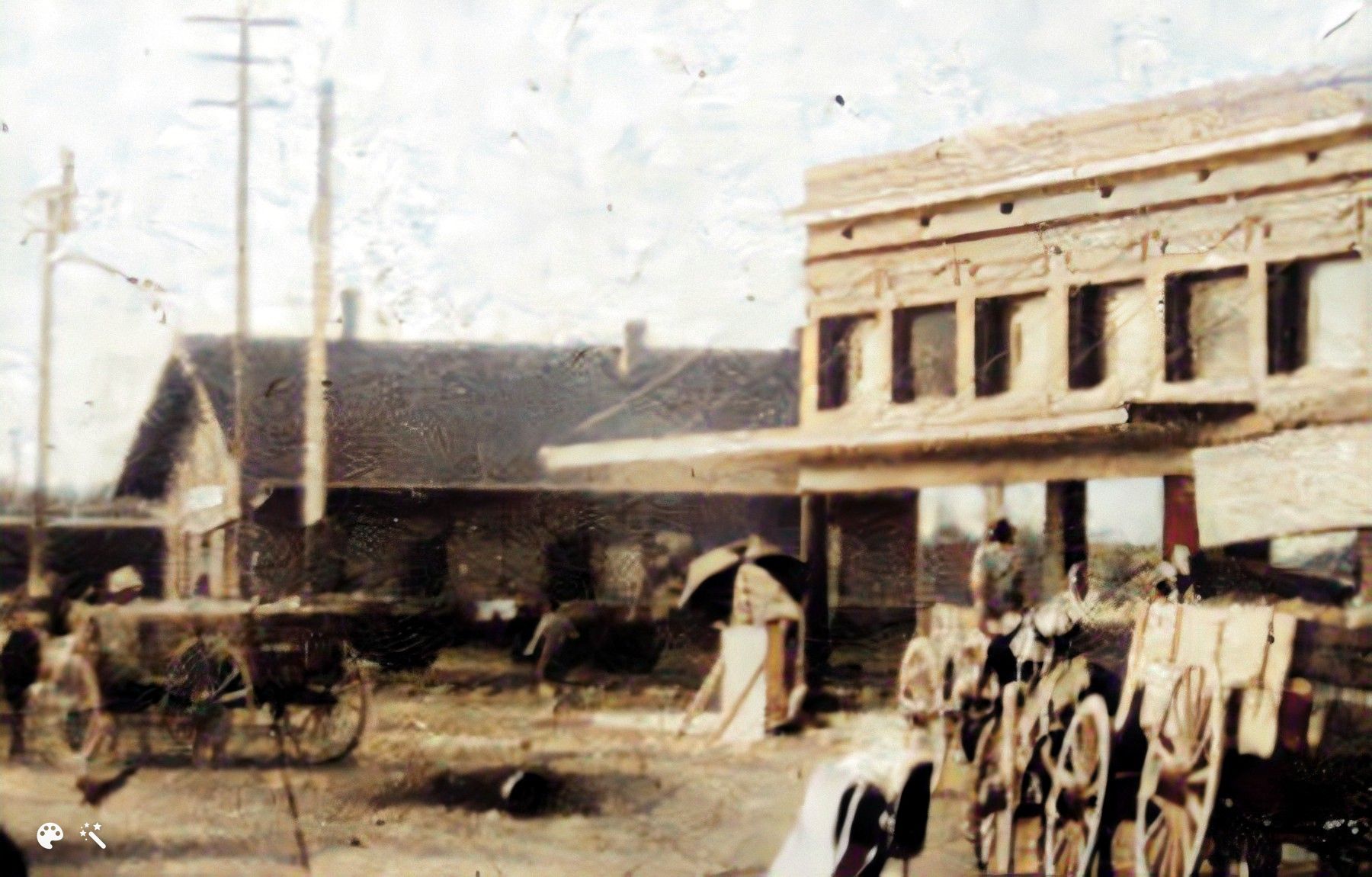1907 Richardson TX train depot